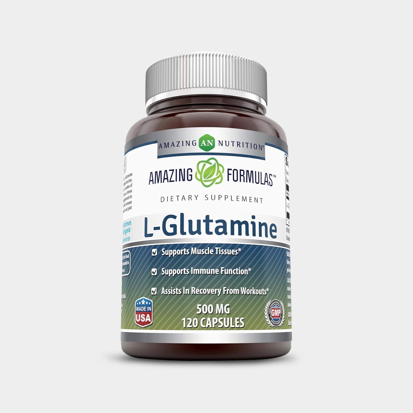 Amazing Nutrition Amazing Formulas L - Glutamine 500 Mg - Bodybuilding.com