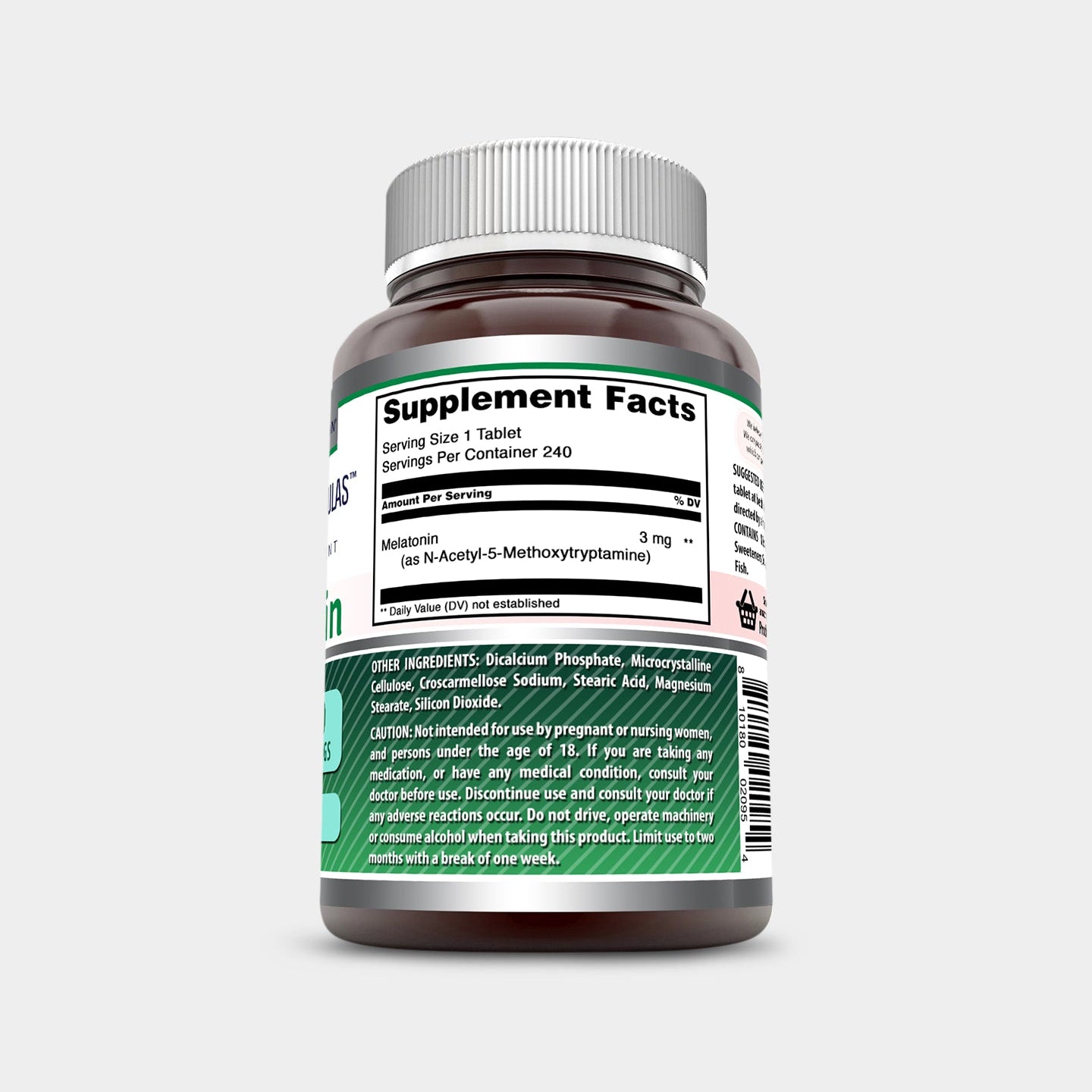 Amazing Nutrition Amazing Formulas Melatonin 3 MG - Bodybuilding.com