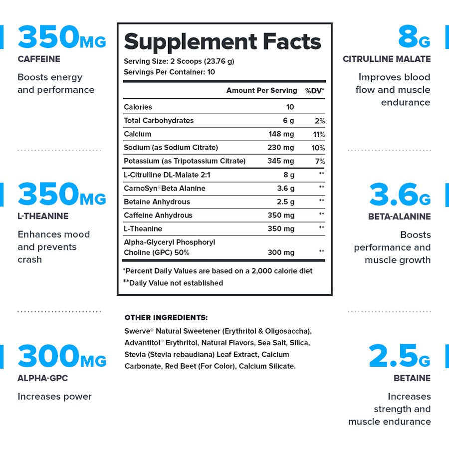 Legion Pulse Pre Workout - Bodybuilding.com
